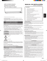 Fujitsu ASU15RLS3 Guía de instalación