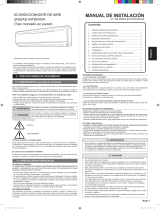 Fujitsu ASU18RLB Guía de instalación