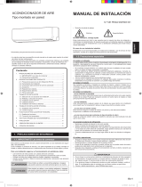 Fujitsu ASUG09LMAS Guía de instalación