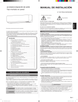 Fujitsu ASUG09LZAS Guía de instalación