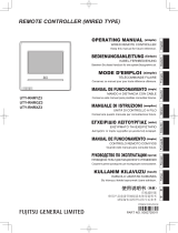 Fujitsu UTY-RNRGZ3 Instrucciones de operación