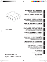 Fujitsu UTY-TERX Guía de instalación