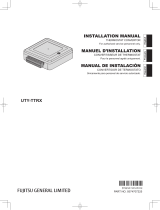 Fujitsu UTY-TTRX Guía de instalación