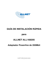 Allnet ALL168205 guía de instalación rápida