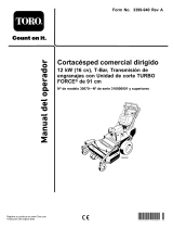 Toro Commercial Walk-Behind Mower, 16HP, T-Bar, Gear Drive Manual de usuario