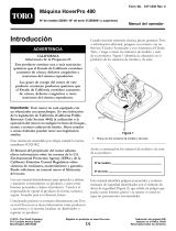 Toro HoverPro 400 Machine Manual de usuario