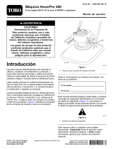 Toro HoverPro 450 Machine Manual de usuario