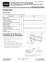 Toro 60in Recycler Kit, TITAN Zero-Turn-Radius Riding Mower Manual de usuario