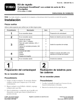 Toro Striping Kit, GrandStand Mower Guía de instalación