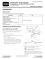Toro 60in Recycler Kit, TITAN Zero-Turn-Radius Riding Mower Guía de instalación