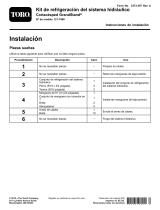 Toro Hydraulic System Cooling Kit, GrandStand Mower Guía de instalación