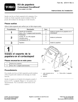 Toro Trash Bag Kit, GrandStand Mower Guía de instalación
