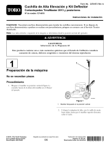 Toro High-Lift Blade and Baffle Kit, 2013 and After TimeMaster Lawn Mower Guía de instalación