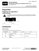 Toro Float Kit, GrandStand Multi Force Mower or Snow Machine Guía de instalación