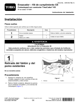Toro CE Bagger Compliance Kit, TimeCutter HD Riding Mower Guía de instalación