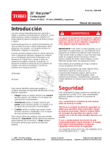 Toro Recycler 55cm Manual de usuario