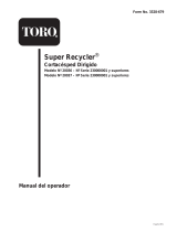 Toro Super Recycler Mower Manual de usuario