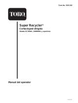 Toro Super Recycler Mower, SR-21OSK Manual de usuario
