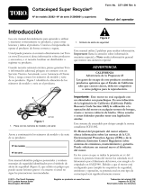 Toro Super Recycler Lawn Mower Manual de usuario