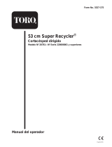 Toro 53cm Super Recycler Lawnmower Manual de usuario