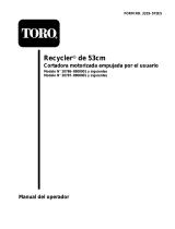 Toro 20786–8900001 Manual de usuario