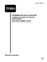Toro 53cm Super Recycler Lawnmower Manual de usuario