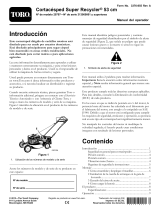 Toro 53cm Super Recycler Lawn Mower Manual de usuario