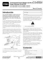 Toro 48cm Super Recycler Lawn Mower Manual de usuario