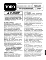 Toro 48cm Rear Bagging Lawnmower Manual de usuario