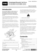 Toro 55cm Recycler Lawn Mower Manual de usuario