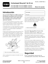 Toro 53cm Recycler Lawn Mower Manual de usuario