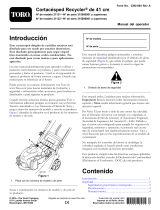 Toro 41cm Recycler Lawn Mower Manual de usuario