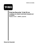 Toro 53cm Recycler/Rear-Bagger Mower Manual de usuario
