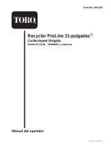 Toro Recycler ProLine 21-pulgadas Manual de usuario