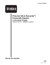 Toro 53cm Heavy-Duty Recycler/Rear Bagging Lawnmower Manual de usuario