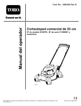 Toro Commercial 53cm Lawn Mower Manual de usuario