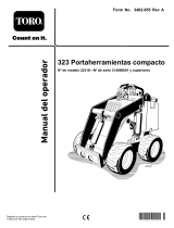 Toro 323 Compact Tool Carrier Manual de usuario