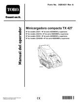 Toro TX 427 Compact Tool Carrier Manual de usuario