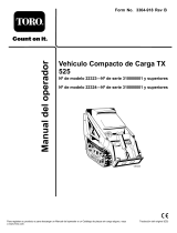 Toro TX 525 Compact Utility Loader Manual de usuario