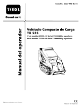 Toro TX 525 Compact Utility Loader Manual de usuario