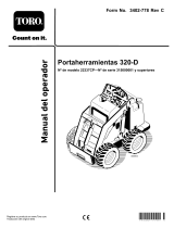 Toro 320-D Compact Tool Carrier Manual de usuario