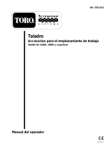 Toro Auger Head, Dingo Compact Utility Loader Manual de usuario