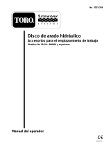 Toro 48" Hydraulic Blade, Dingo Compact Utility Loader Manual de usuario
