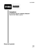 Toro Trencher Head, Dingo Compact Utility Loader Manual de usuario
