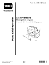 Toro Vibratory Plow, Compact Tool Carrier Manual de usuario