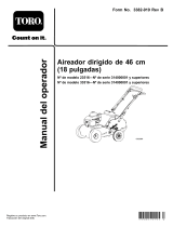 Toro 18in Walk-Behind Aerator Manual de usuario