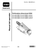 Toro 2024 Directional Drill Manual de usuario