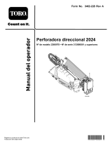 Toro 2024 Directional Drill Manual de usuario