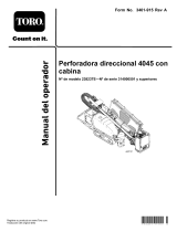 Toro 4045 Directional Drill Manual de usuario