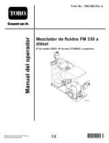 Toro Diesel-Powered FM 330 Fluid Mixer Manual de usuario